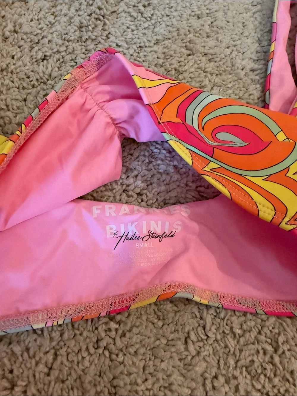 Frankie’s Bikinis Dexter Bralette Scoop Bikini Set
